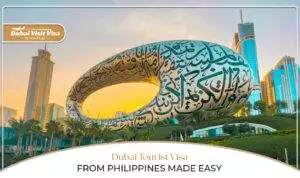 Dubai tourist visa from Philippines | Dubai tourist visa for Filipinos blog banner by apply dubai visit visa