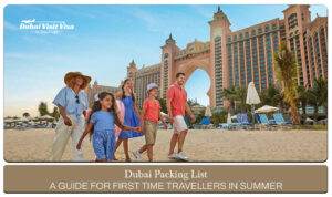 Dubai Packing List | Packing Checklist For Dubai In Summer blog banner by apply dubai visit visa