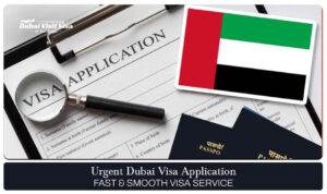 urgent Dubai visa application | Dubai express visa 24 hours blog banner by apply dubai visit visa