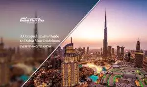 Dubai visa guidelines | Dubai visa requirements blog banner by apply dubai visit visa