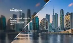 Dubai tourist visa | UAE visa overstay penalty blog banner by Apply Dubai Visit Visa