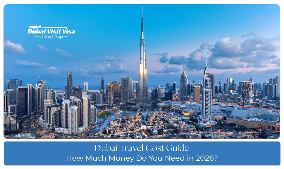 Overview of 2026 travel costs in Dubai, including accommodation, food, transport, and attraction expenses