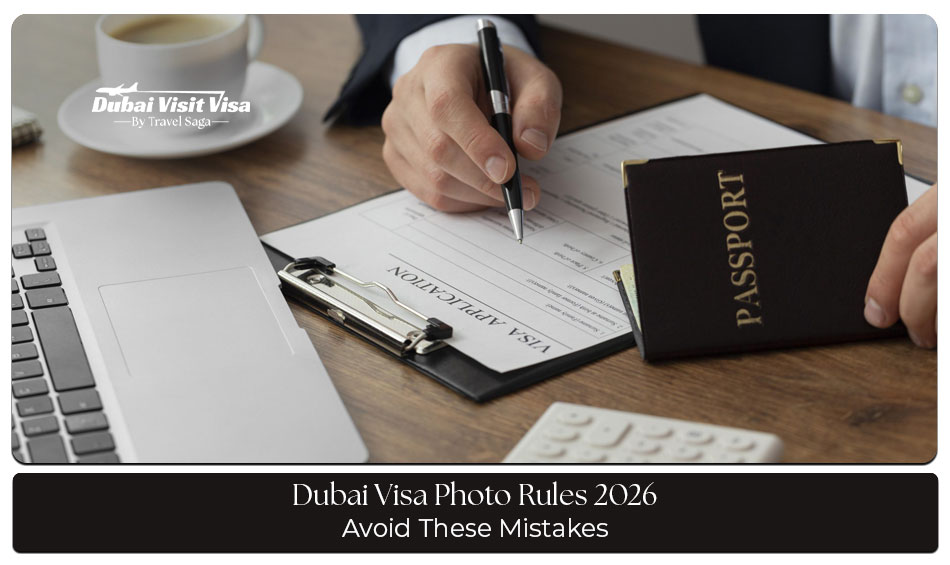 Dubai Visa Photo Rules with UAE visa photo size, white background requirements, format, and document guidelines