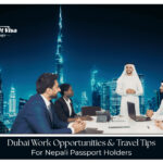 Nepali traveler exploring Dubai with important travel tips and visa guidance