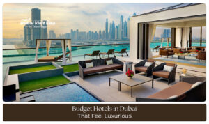 Budget hotel room in Dubai offering comfortable accommodation for travelers seeking affordable stays.