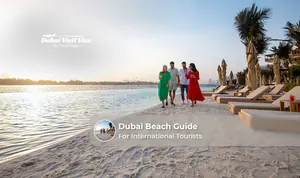 Discover Dubai's beautiful beaches with golden sands, clear waters, and stunning views for a relaxing seaside experience.