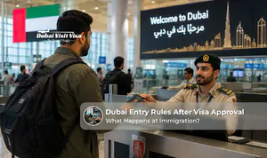 Dubai entry rules and visa requirements for international travellers after visa approval.