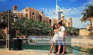 One week in Dubai itinerary with top attractions.