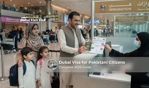 Dubai visa requirements and application guide for Pakistani citizens.