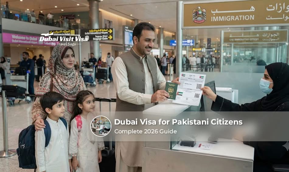 Dubai visa requirements and application guide for Pakistani citizens.